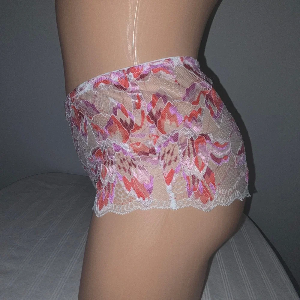 Cosabella Paradiso V Hipster Panty High Waist Lace Cheeky Lingerie Medium